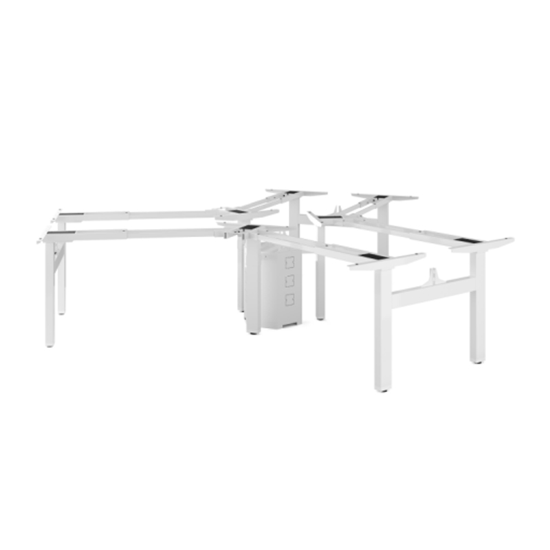 Rectangular Electric Lift Desk Frame